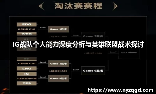 IG战队个人能力深度分析与英雄联盟战术探讨