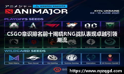 CSGO意识排名前十揭晓RNG战队表现卓越引领潮流